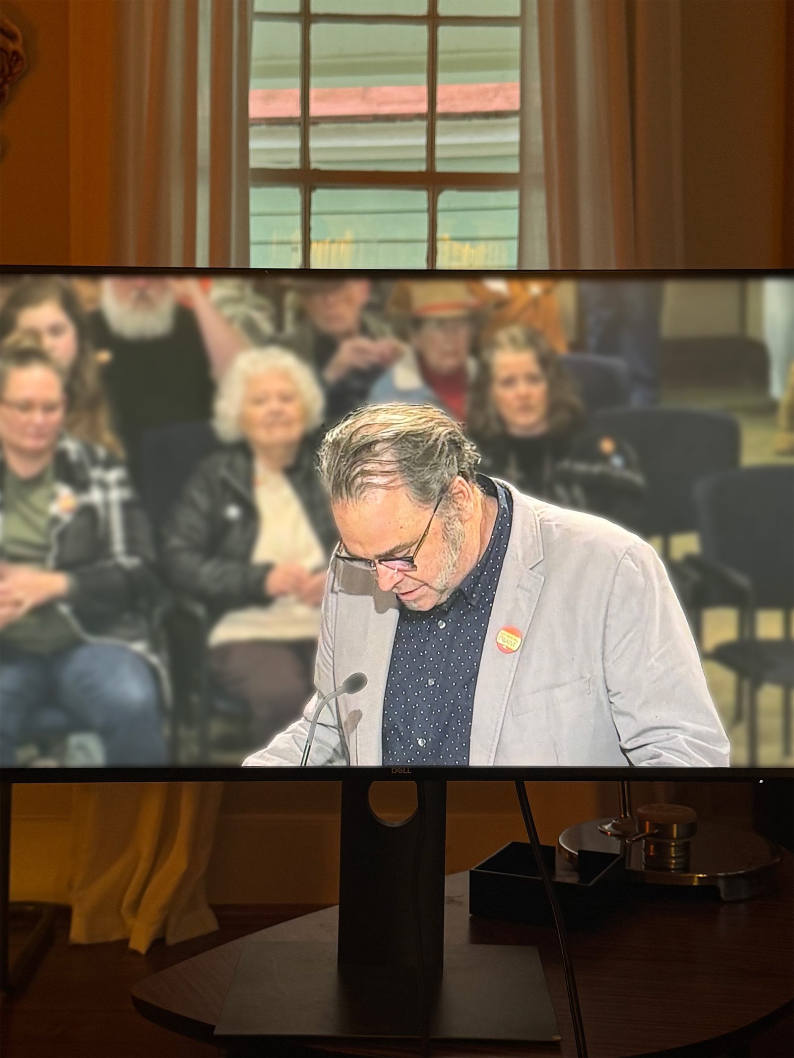 Kirk Irwin addressing Rock Hill City Council Feb 2025